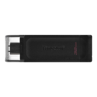 Флеш-накопитель USB3.2 32GB Type-C Kingston DataTraveler 70 Black (DT70/32GB)