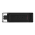 Флеш-накопитель USB3.2 32GB Type-C Kingston DataTraveler 70 Black (DT70/32GB)