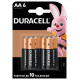 Батарейка Duracell Basic AA/LR06 MN1500 BL 6шт