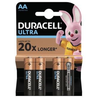 Батарейка Duracell Ultra Power AA/LR06 BL 4шт