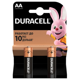 Батарейка Duracell Basic AA/LR06 BL 2шт