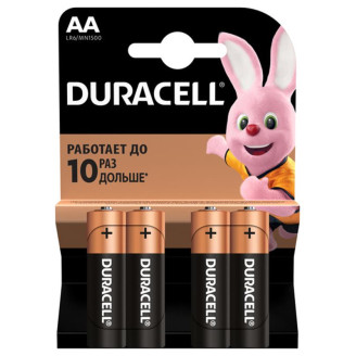 Батарейка Duracell Basic AA/LR06 BL 4шт