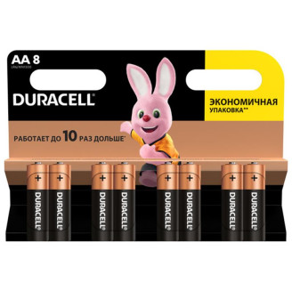 Батарейка Duracell Basic AA/LR06 BL 8шт