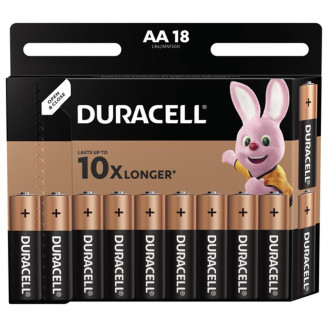 Батарейка Duracell Basic AA/LR06 BL 18шт