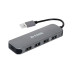 Концентратор USB2.0 D-Link DUB-H4 Black 4хUSB2.0