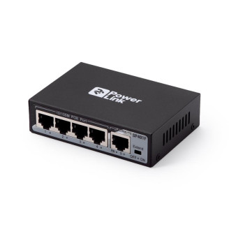 Коммутатор 2E PowerLink SP401F (4xFE PoE, 1xFE SFP Uplink, PoE Max 50W, неуправляемый)