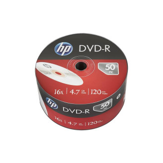 DVD-R НР (69303) 4.7GB 16x, без шпинделя, 50 шт