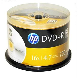 DVD+R НР (69319) 4.7GB 16x, шпиндель, 50 шт
