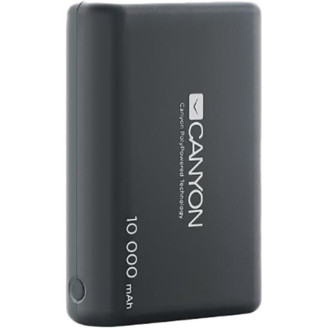 Универсальная мобильная батарея Canyon 10000mAh Black (CNS-CPBP10B)