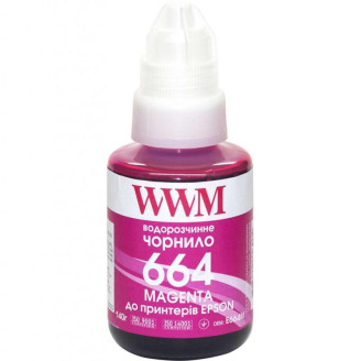 Чернила WWM Epson L110/210/300 Magenta (E664M) 140г