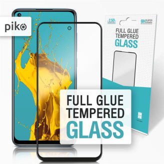 Защитное стекло Piko для Xiaomi Redmi Note 9 Black Full Glue, 0.3mm, 2.5D (1283126502736)