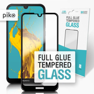 Защитное стекло Piko для Huawei Y5p Black Full Glue, 0.3mm, 2.5D (1283126501579)
