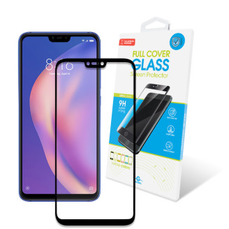 Защитное стекло Global для Xiaomi Mi 8 Lite Full Glue Black (1283126489372)