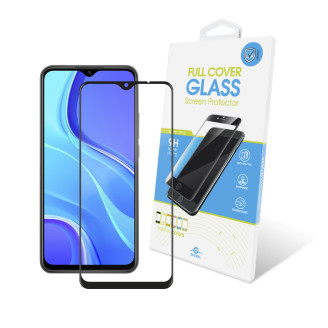 Защитное стекло Global для Xiaomi Redmi 9 Full Glue Black (1283126498053)