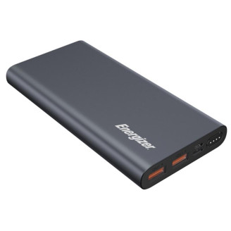 Универсальная мобильная батарея Energizer 10000mAh USB Type-C Grey (UE10047PQ (G))