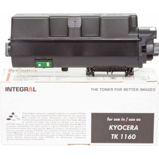 Тонер Integral (12100171) Kyocera Mita P2040dn/P2040dw Black (аналог TK-1160)