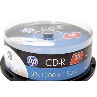 CD-R HP (69311 /CRE00015-3) 700MB 52x, шпиндель, 25 шт