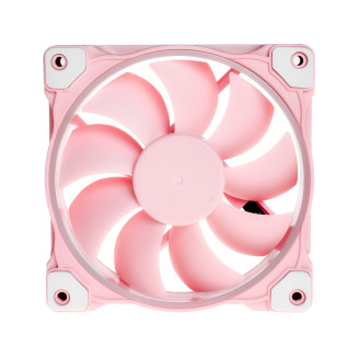 Вентилятор ID-Cooling ZF-12025-Piglet Pink, 120x120x25мм, 4-pin PWM, розовый