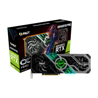 Видеокарта GF RTX 3080 10GB GDDR6X GamingPro V1 OC Palit (NED3080S19IA-132AA) (LHR)