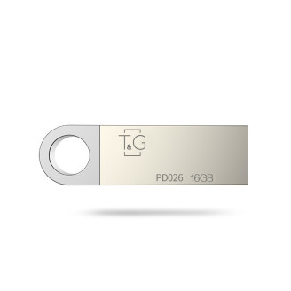 Флеш-накопитель USB 16GB T&G 026 Metal Series Silver (TG026-16G)