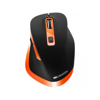 Мышь беспроводная Canyon CNS-CMSW14BO Black/Orange USB