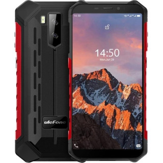Смартфон Ulefone Armor X5 Pro Dual Sim Black/Red (6937748733836)