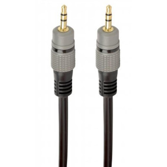 Аудио-кабель Cablexpert 3.5 мм - 3.5 мм (M/M), 1.5 м, черный (CCAP-3535MM-1.5M)