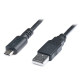 Кабель REAL-EL Premium USB - microUSB 2.0 1m, черний