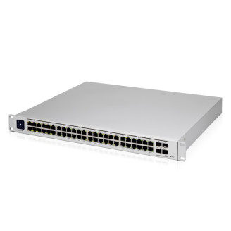 Коммутатор Ubiquiti UniFi Switch PRO 48 PoE Gen2 (USW-PRO-48-POE) (40xGE PoE+, 8хGE PoE++, 4xSFP+, L3, 802.3bt/at/af, 600W max)