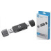 Кардридер HP OTG USB3.1 Type-C - USB/SD/TF (DHC-CT102) Black