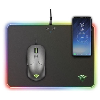 Коврик для мыши Trust GXT 750 Qlide RGB Gaming Mouse Pad with wireless charging (23184)