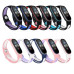 Ремешок BeCover Sport Style для Xiaomi Mi Smart Band 5/Mi Smart Band 6/Mi Smart Band 7 White-Purple (705175)