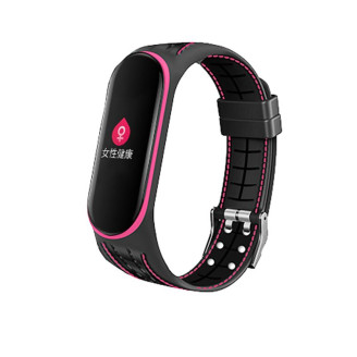 Ремешок BeCover Lattice Style для Xiaomi Mi Smart Band 5/Mi Smart Band 6/Mi Smart Band 7 Pink (705163)