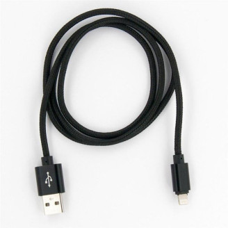 Кабель Dengos USB-Lightning 1м Black (NTK-L-MT-BLACK)