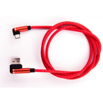 Кабель Dengos USB-microUSB 1м Red (PLS-M-UG-SOFT-RED)