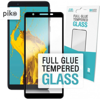 Защитное стекло Piko для Samsung Galaxy A01 SM-A015 Black Full Glue, 0.3mm, 2.5D (1283126505041)
