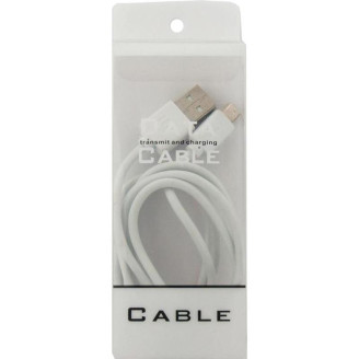 Кабель Dengos USB-microUSB 1м White (PLS-M-XMI-WHITE)