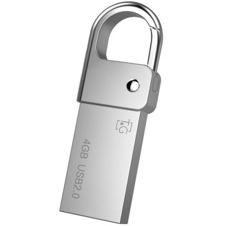 Флеш-накопитель USB 4GB T&G 027 Metal Series Silver (TG027-4G)