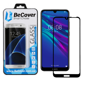 Защитное стекло BeCover для Huawei Y6 2019 Black (703438)