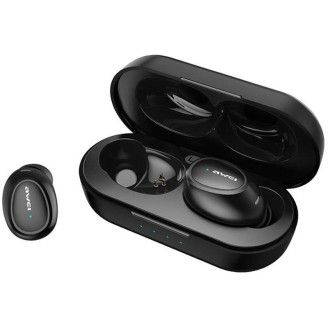 Bluetooth-гарнитура Awei T16 TWS Bluetooth Earphones Black (F_103700)