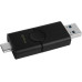 Флеш-накопитель USB3.2 64GB Type-C Kingston DataTraveler Duo Black (DTDE/64GB)