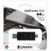 Флеш-накопитель USB3.2 64GB Type-C Kingston DataTraveler Duo Black (DTDE/64GB)