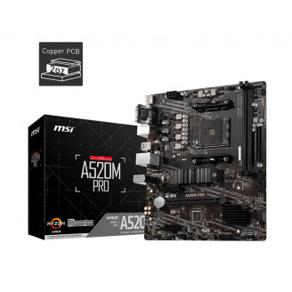 Материнская плата MSI A520M Pro Socket AM4