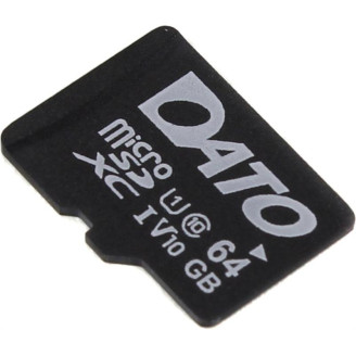 Карта памяти MicroSDXC  64GB UHS-I Class 10 Dato (DTTF064GUIC10)