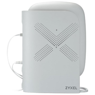 Комплект из двух Mesh Wi-Fi маршрутизаторов ZYXEL Multy Plus (WSQ60-EU0201F) (AC3000, 3xGE LAN, 1хGE WAN, Tri-band, 1xUSB, 9 антенн, Captive Portail, 1 год подписки AiShield)