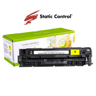 Картридж SCC (002-01-RC532A) LBP-7200/MF-8330/8350/CLJ CP2025/CM2320 Yellow (аналог CC532A/Canon 718)