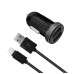 Автомобильное зарядное устройство Intaleo CCG212 (2USB, 2.1A) Black (1283126477409) + кабель Lightning