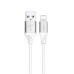 Кабель Florence Technic USB-Lightning 3A, 1м White (FL-2204-WL)