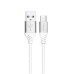 Кабель Florence Technic USB-USB Type-C 3A, 1м White (FL-2204-WT)