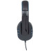 Гарнитура Intracom Manhattan Gaming Headset with LEDs Black/Blue (176088)